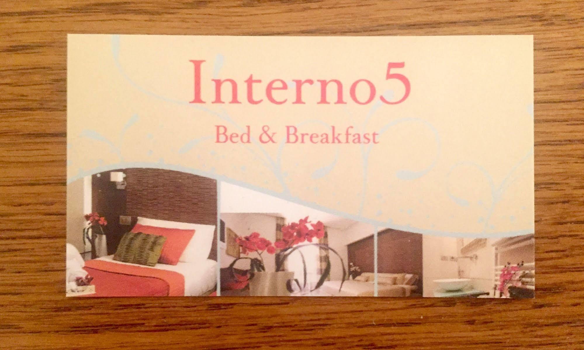 Interno 5 B&B Рим Экстерьер фото